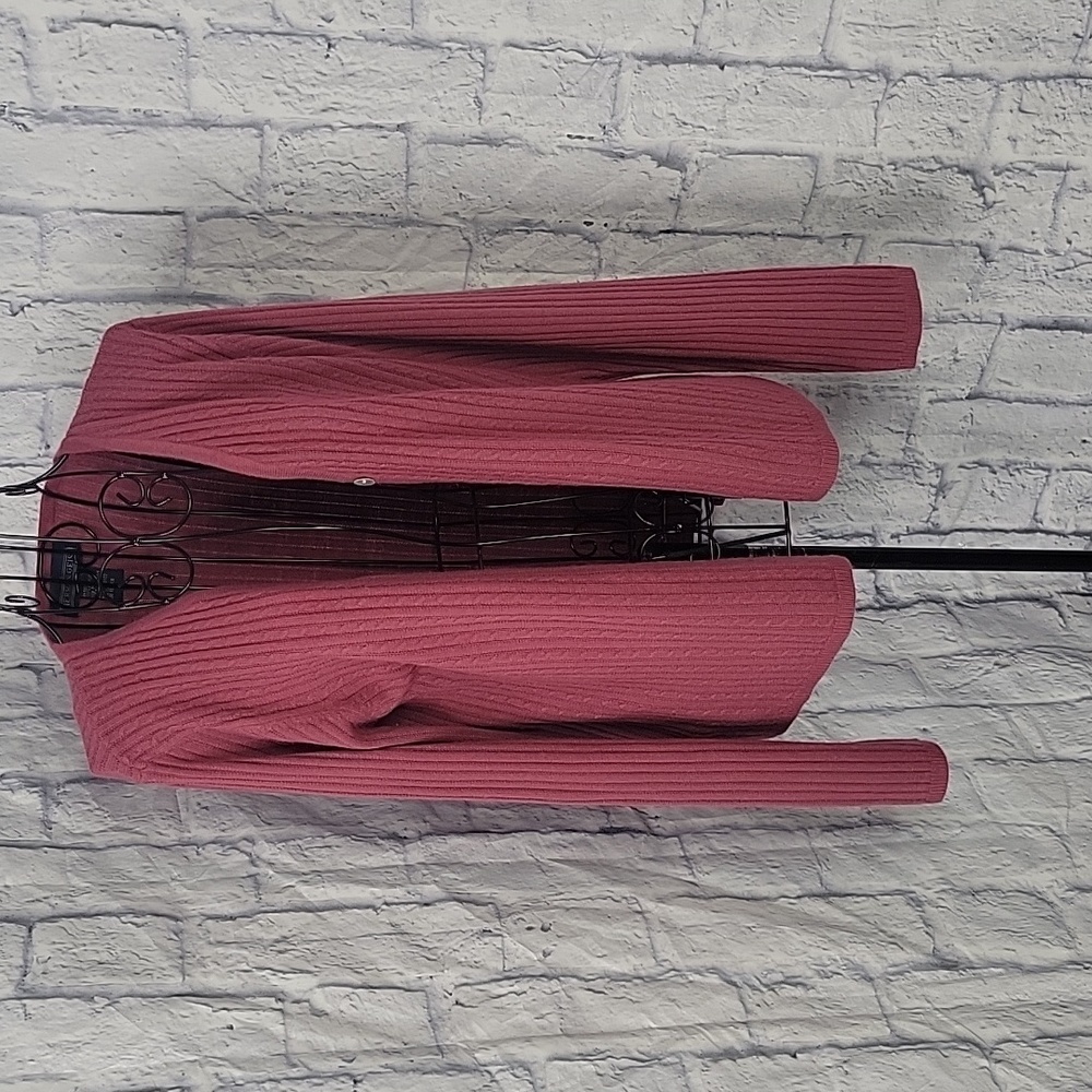 HERMAN‎ GEIST Fuchsia Cardigan Sweater Medium